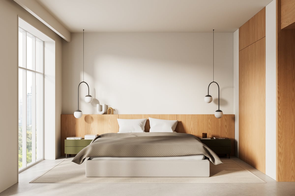 Bedroom render by student